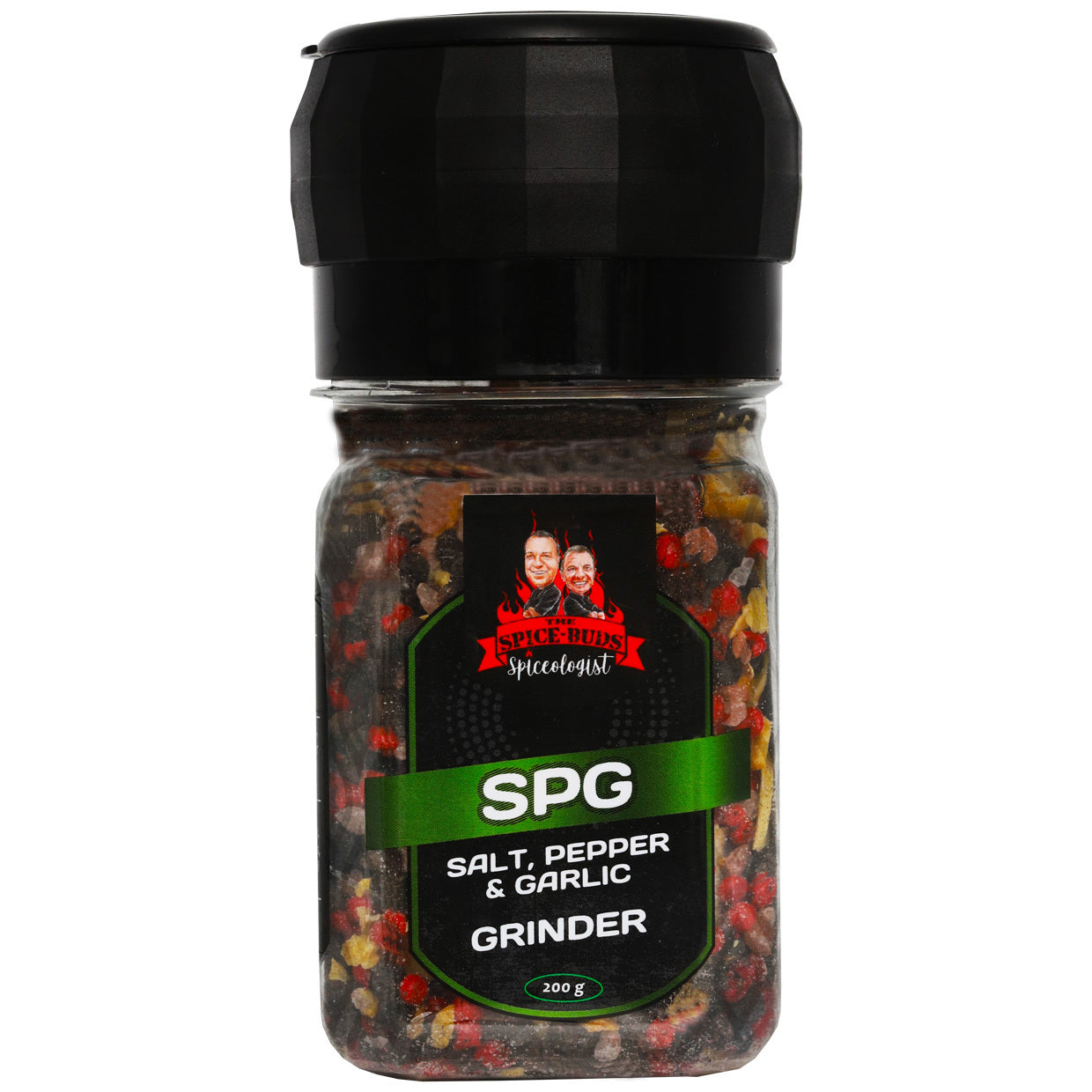 Spice Buds SPG Salt, Pepper Garlic Grinder 200g – Time To Braai