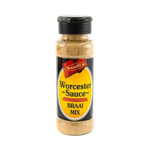 Scalli's Worcestersauce Braai Mix Seasoning 200ml - Shaker