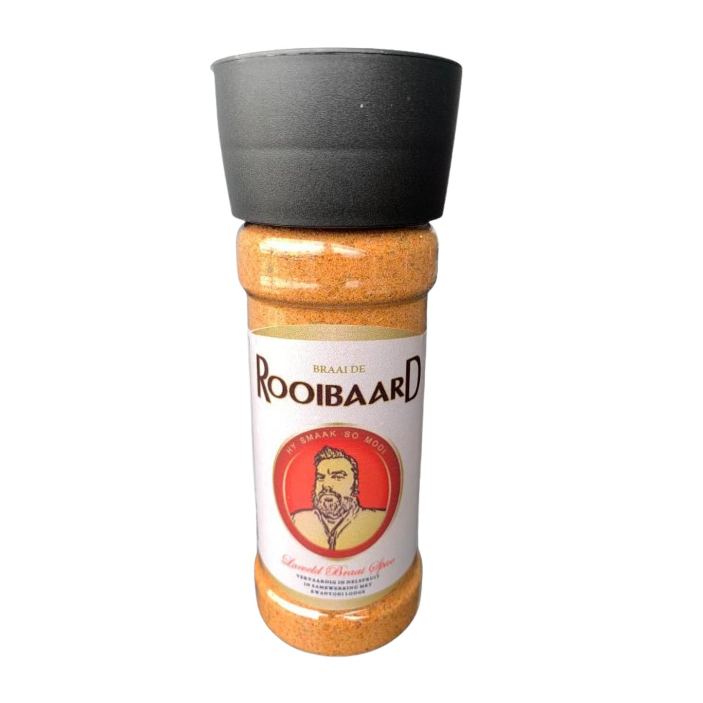 Rooibaard Braai Seasoning 200ml Shaker