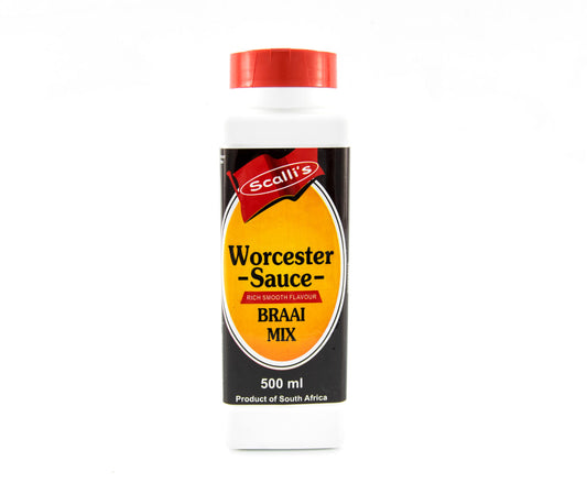 Scalli's Worcestersauce Braai Mix Seasoning 500ml - Shaker